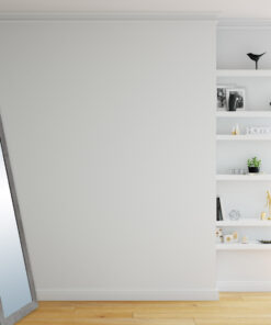 Lustro stojące w ramie - Loft/Beton