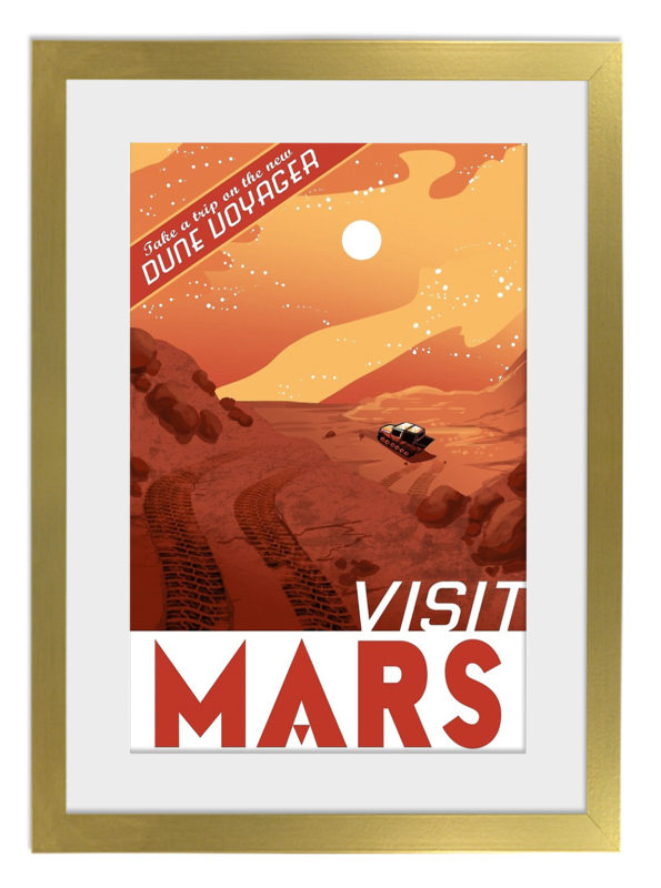 Plakat Visit Mars