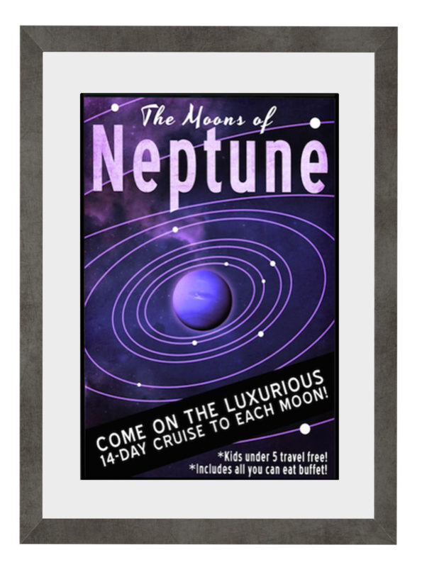 Plakat The Moons of Neptune