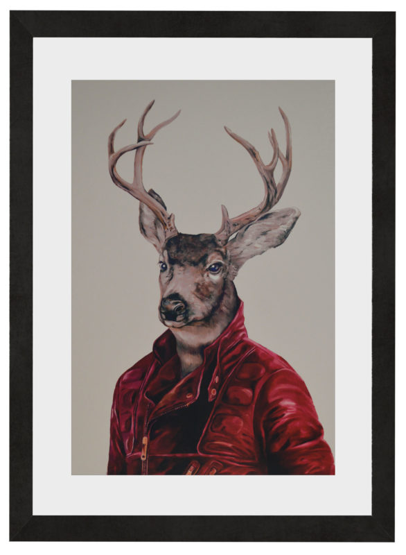 Plakat Deer Pets Rock