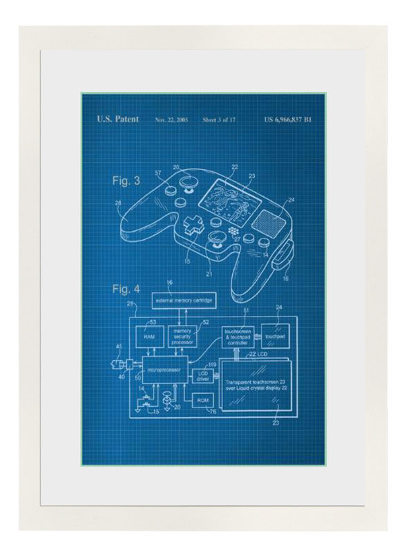 Video Games Controller Blueprint