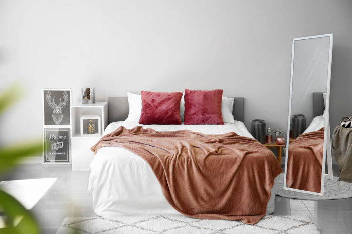 Lustro stojące Eliza - białe