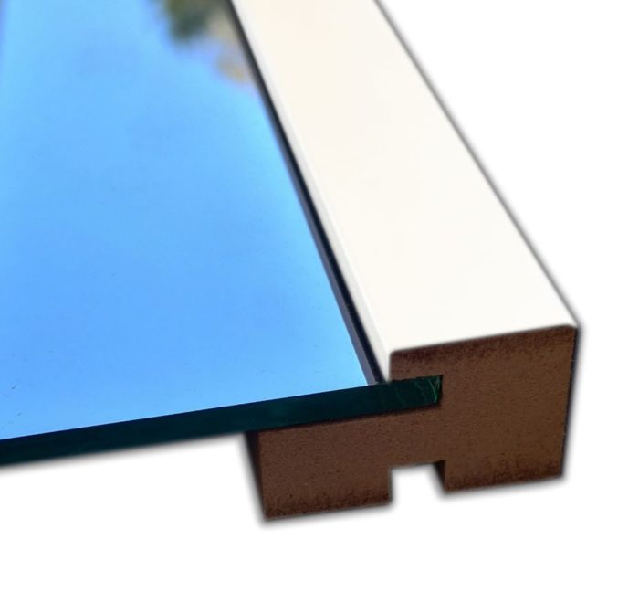 Lustro stojące Eliza - białe