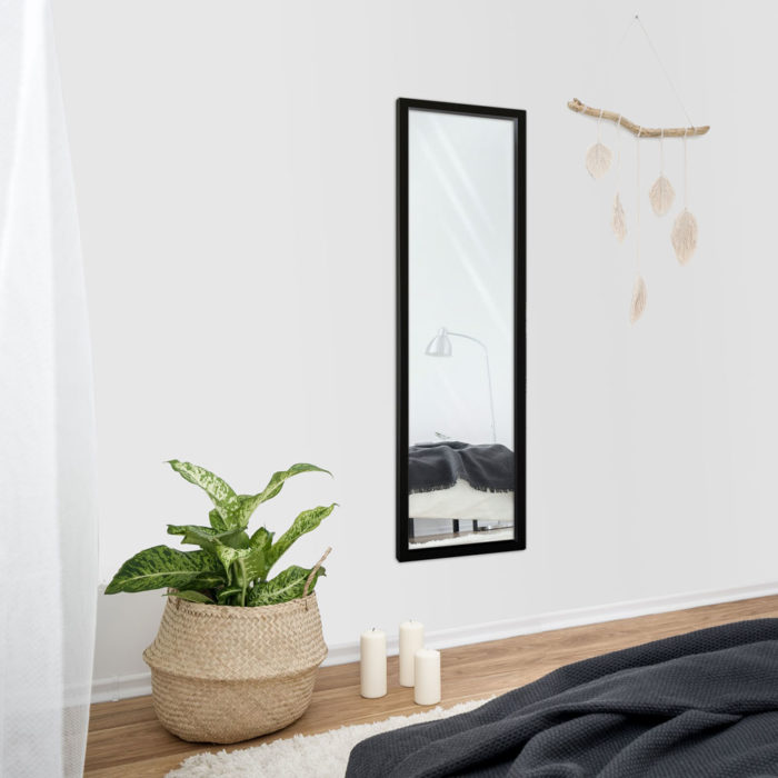 Lustro Kuba 3d Czarne