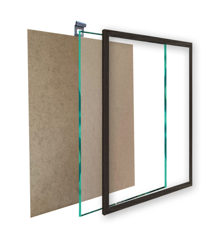 ramka czekolada szkło fotoramka