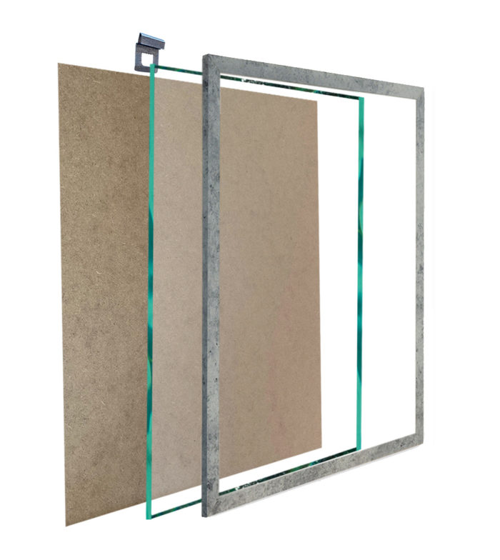 elementy ramki beton loft