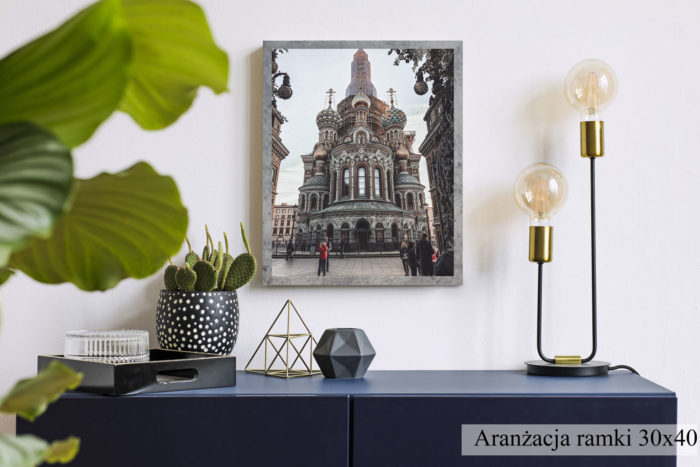 aranżacja ramki beton 30x40