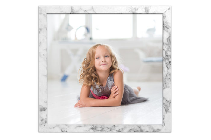 Italia ramka fotoramka na zdjęcie marmur marmurkowa kwadratowa