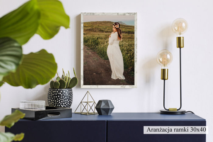 Italia ramka fotoramka na zdjęcie marmur marmurkowa