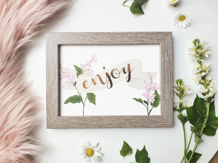 ramka cappuccino fotoramka na zdjęcie