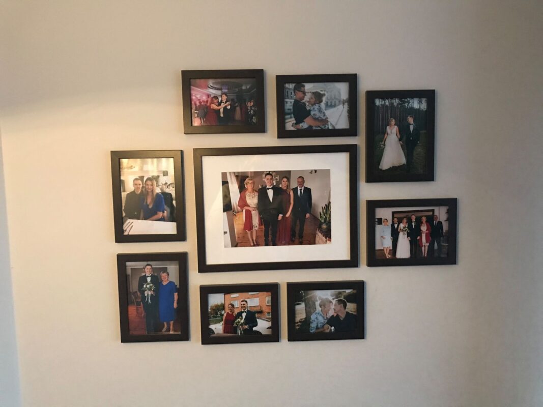 multirama Wenecja ramki na zdjęcia z szablonem fotoramki na ścianie