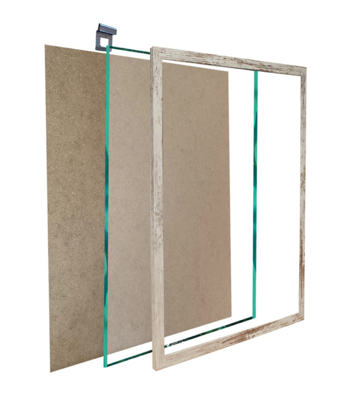 zestaw ram ramki fotoramki Barcelona zestaw układ na ścianę szkło szybka elementy