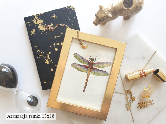 ramka fotoramka złota złoto