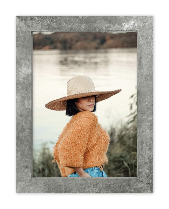 elementy ramki szkłoplecy zawieszka beton loft szara fotoramka