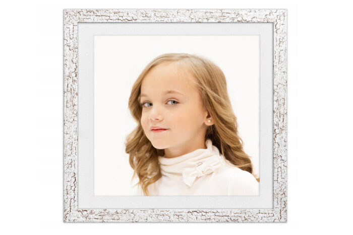 fotoramka ramka na zdjęcie sosna spękana ze szkłem passe partout