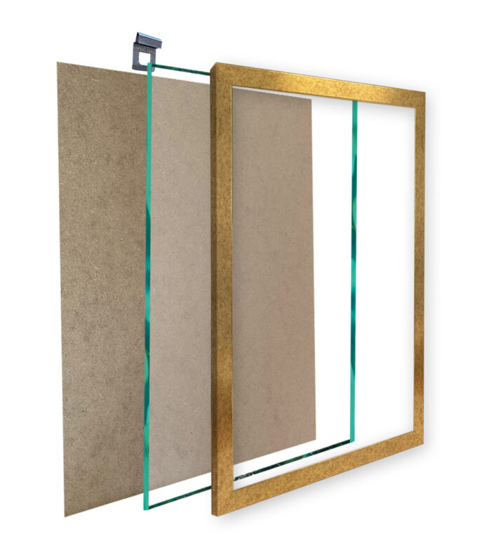 tył ramka na zdjęcie szkło plecki stopka zawieszka fotoramka