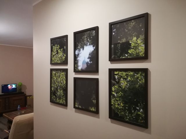 Italia czarna ramki na zdjęcia