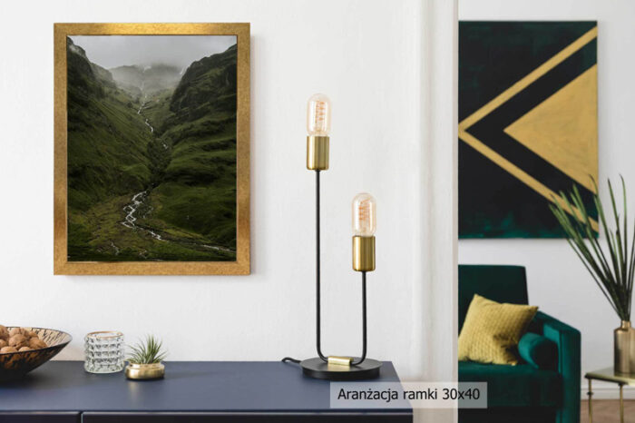 ramka złota na zdjęcie fotoramka