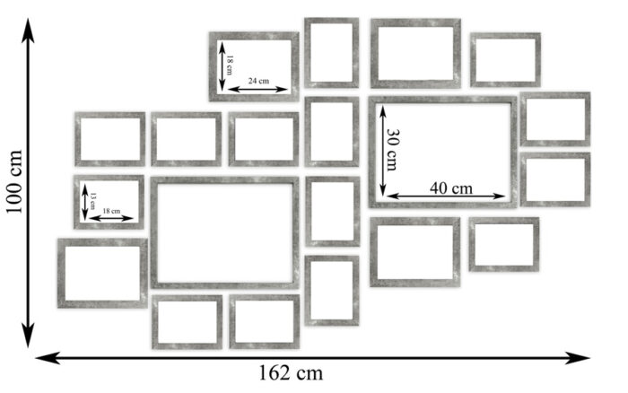 wymiary układ ramek lizbona
