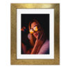 ramka fotoramka rama złota z passe-partout
