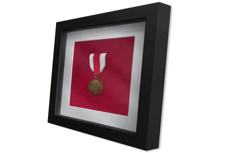 Ramka na medal zdjęcie 3D - Czarna