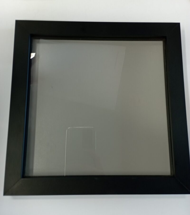 Ramka 3D na medale 20x20 - czarna outlet - obrazek 3