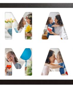 Ramka na Zdjęcia “MAMA” i “TATA” - Idealny Prezent na Dzień Matki/Ojca Urodziny Imieniny