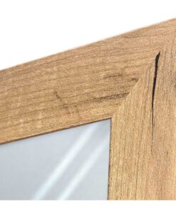 Lustro w ramie - dąb złoty craft