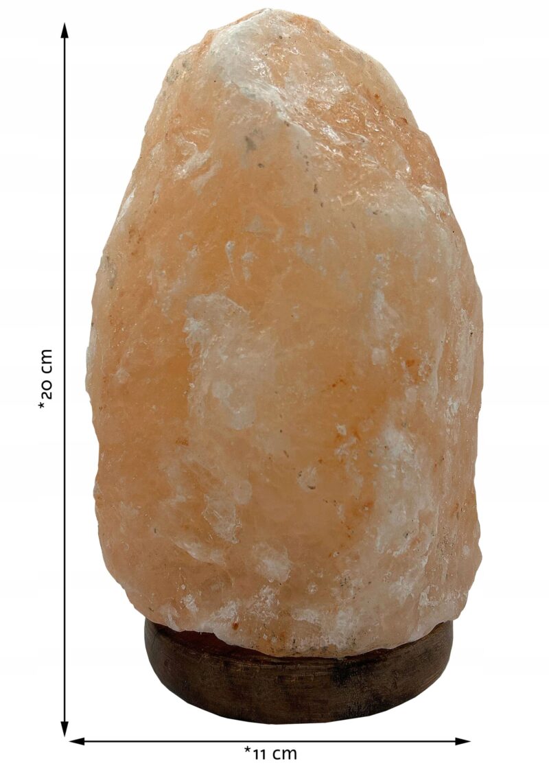 LAMPA SOLNA sól Himalajska 2-3KG JONIZATOR Lampka Naturalna bryła z SOLI - obrazek 5
