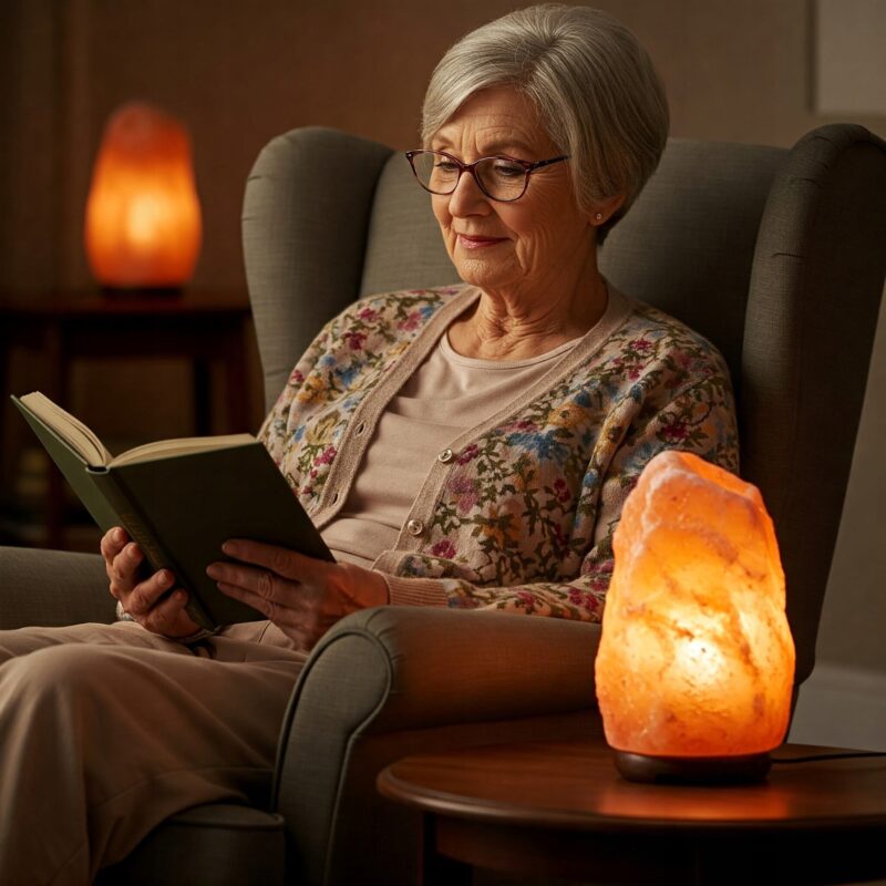 LAMPA SOLNA sól Himalajska 2-3KG JONIZATOR Lampka Naturalna bryła z SOLI - obrazek 8
