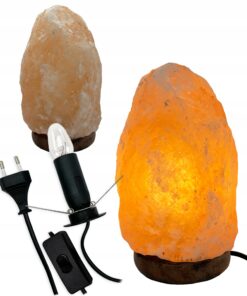 LAMPA SOLNA sól Himalajska 2-3KG JONIZATOR Lampka Naturalna bryła z SOLI