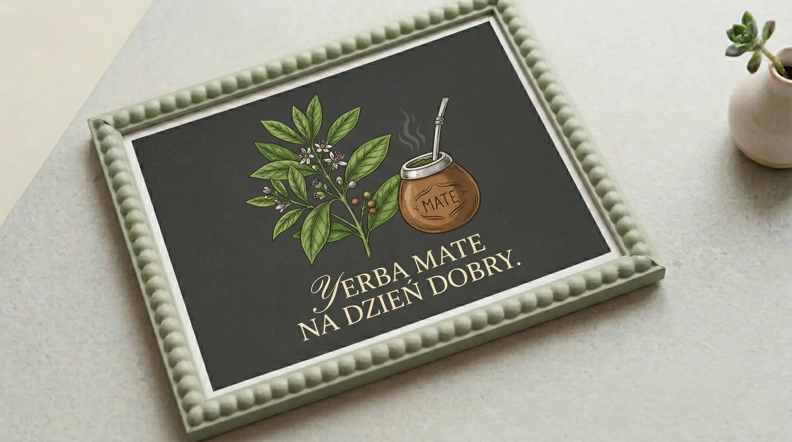 Ramka na zdjęcia Bubble – Szałwia - obrazek 2